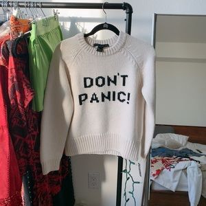 Marc Jacobs Dont Panic Merino Wool 